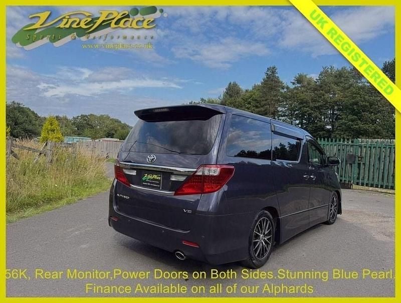 Used Toyota Alphard 2025 Blue MPV