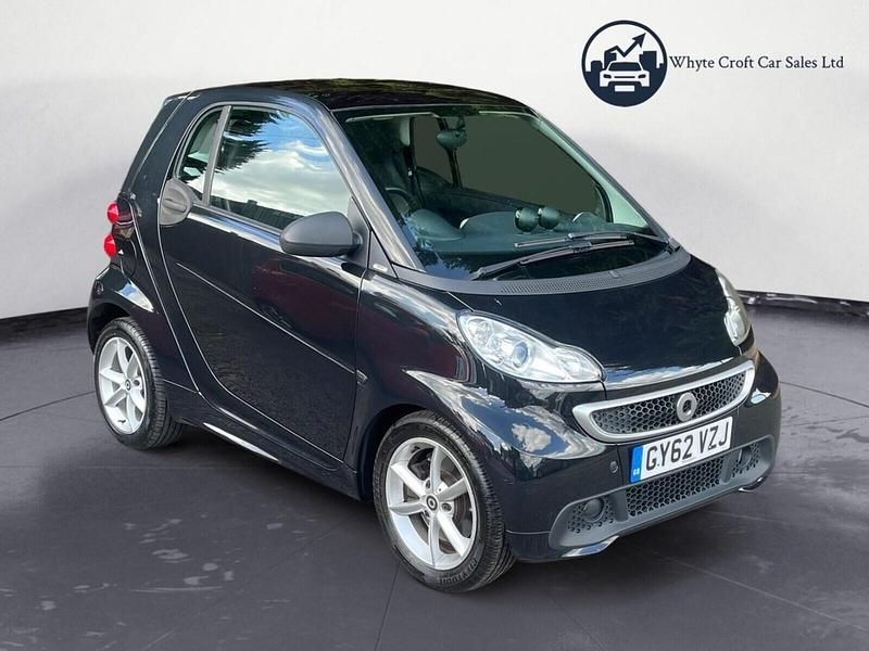 Black Used 2012 Smart ForTwo Coupé Pulse Coupe | £4,495 (Fair price) - Image 1/3