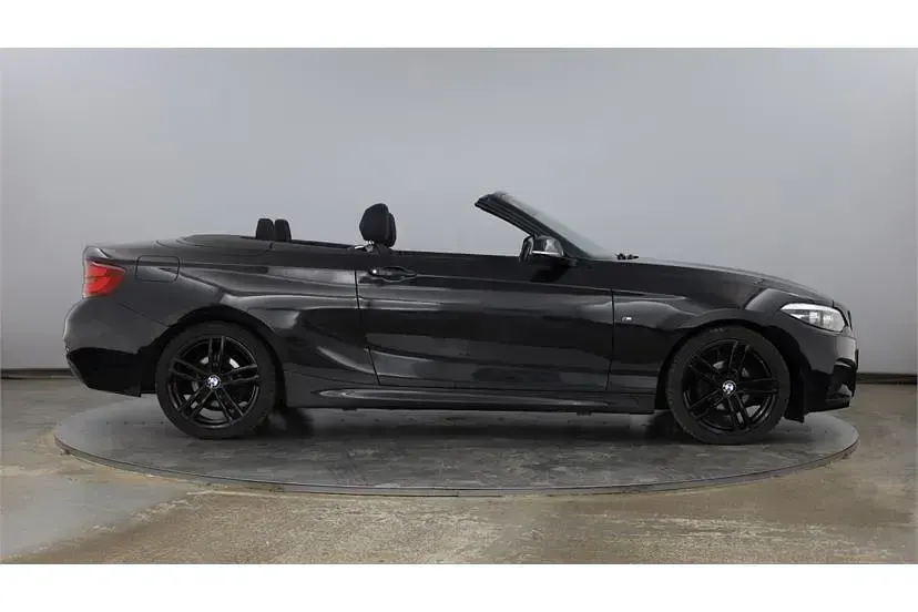 Used BMW 218 M Sport 136 HP (100 kW) 2021 Black Cabriolet