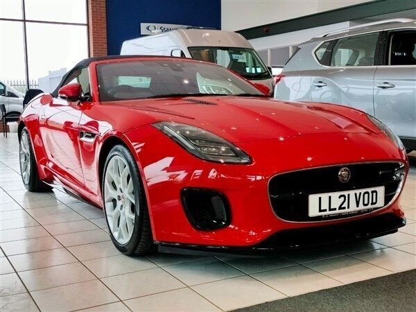 Red Used 2021 Jaguar F-Type R-Dynamic Cabriolet | £55,999 - Image 1/1