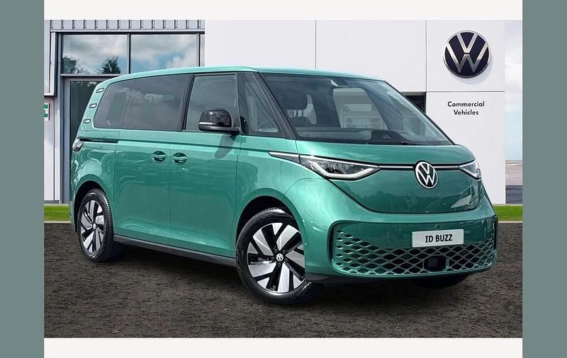 Green New 2025 VW ID. Buzz Pro Van | £44,991 (Fair price) - Image 1/4