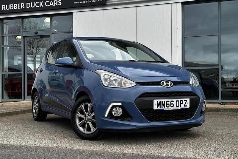 Used Hyundai i10 Premium 87 HP (63 kW) 2016 Blue Hatchback