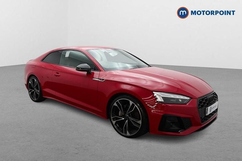 Used Audi A5 Black Edition 245 HP (180 kW) 2022 Red Coupe