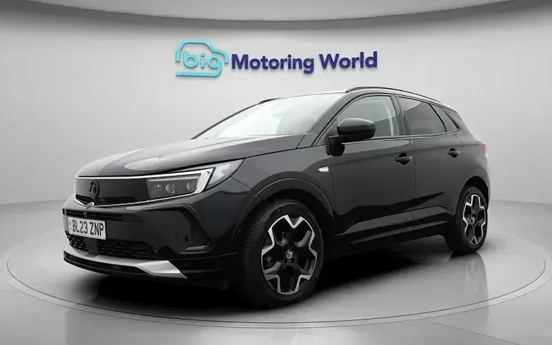 Used Vauxhall Grandland X Ultimate 131 HP (96 kW) 2023 Black SUV