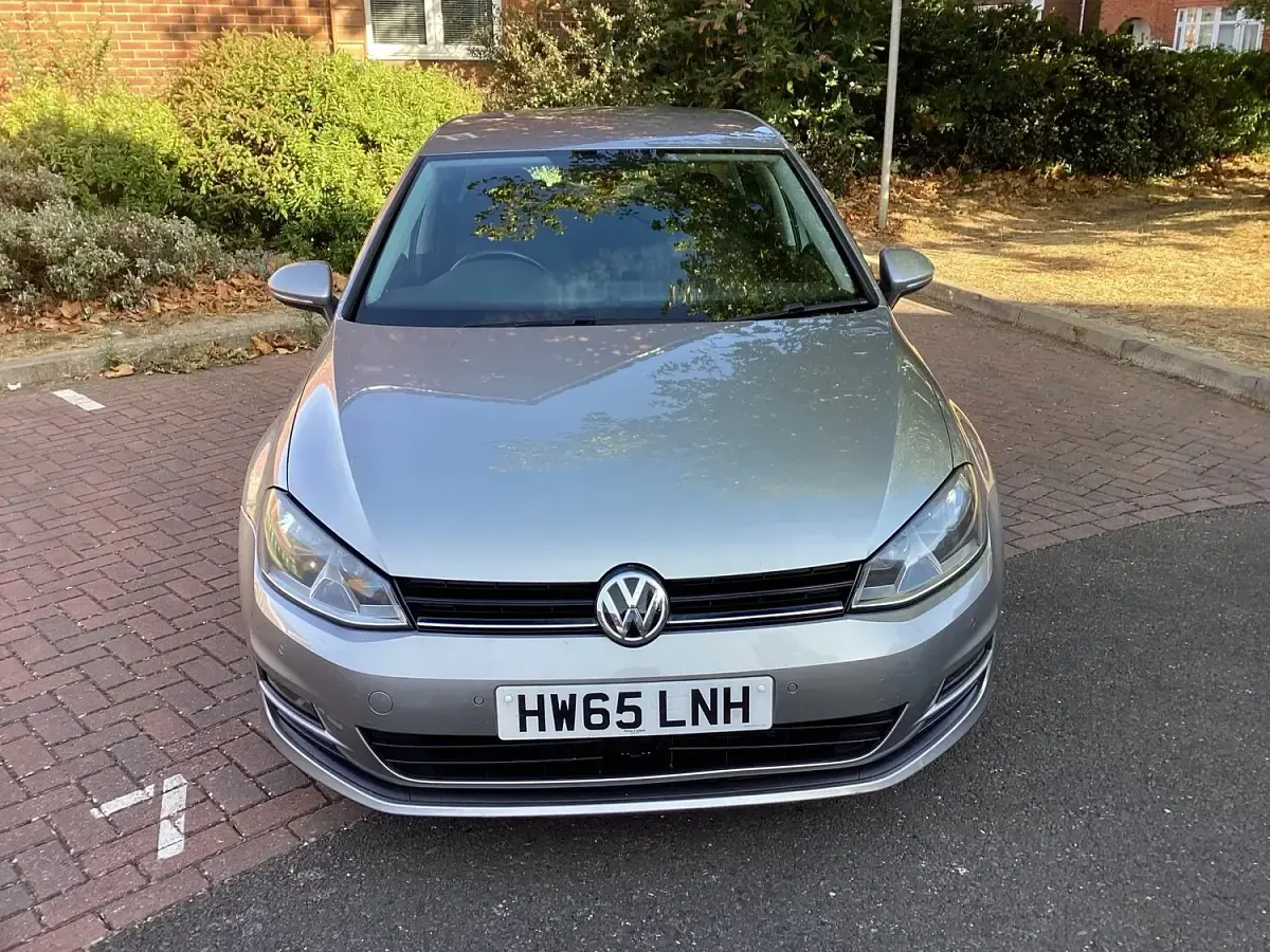 Used VW Golf VII Match 110 HP (80 kW) 2015 Silver Hatchback