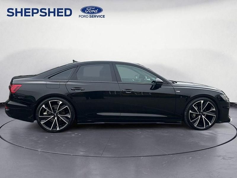 Used Audi A6 S-Line 204 HP (150 kW) 2019 Black Sedan