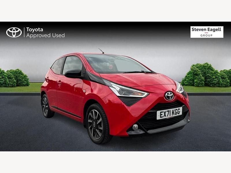 Red Used 2021 Toyota Aygo Trend Hatchback | £11,402 (A bit pricey) - Image 1/3