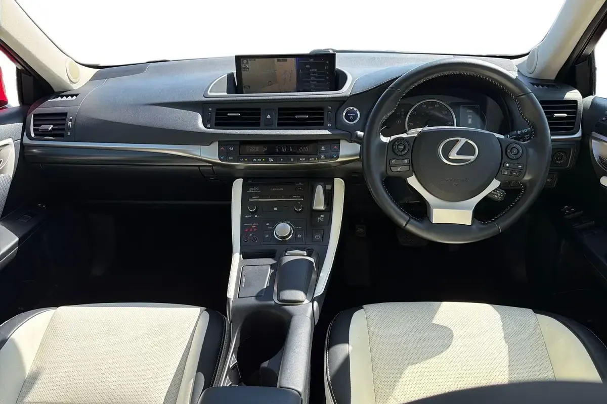 Used Lexus CT200h 2017 Red Hatchback