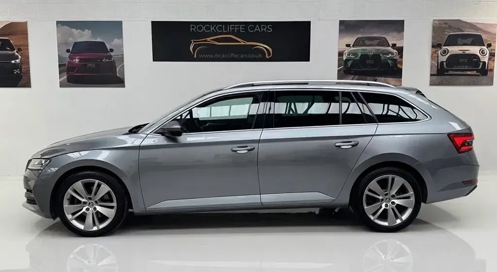 Used Skoda Superb SE L 218 HP (160 kW) 2020 Grey Estate