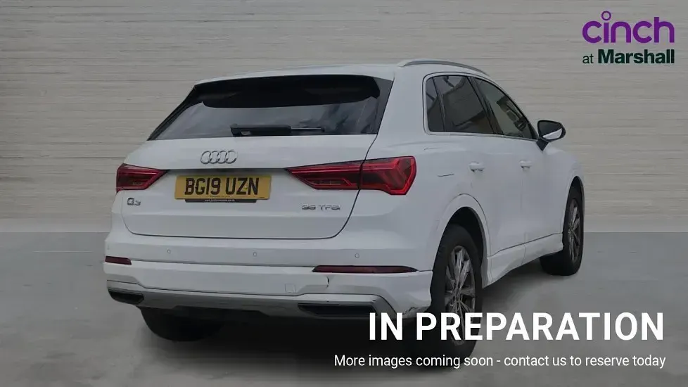 Used Audi Q3 S-Line 150 HP (110 kW) 2019 White SUV