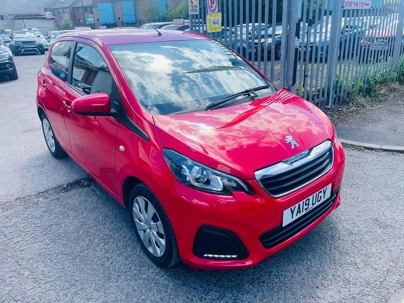 Red Used 2019 Peugeot 108 Active Hatchback | £4,499 (Super price) - Image 1/4