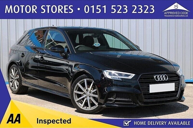 Used Audi A3 Black Edition 116 HP (85 kW) 2019 Sedan