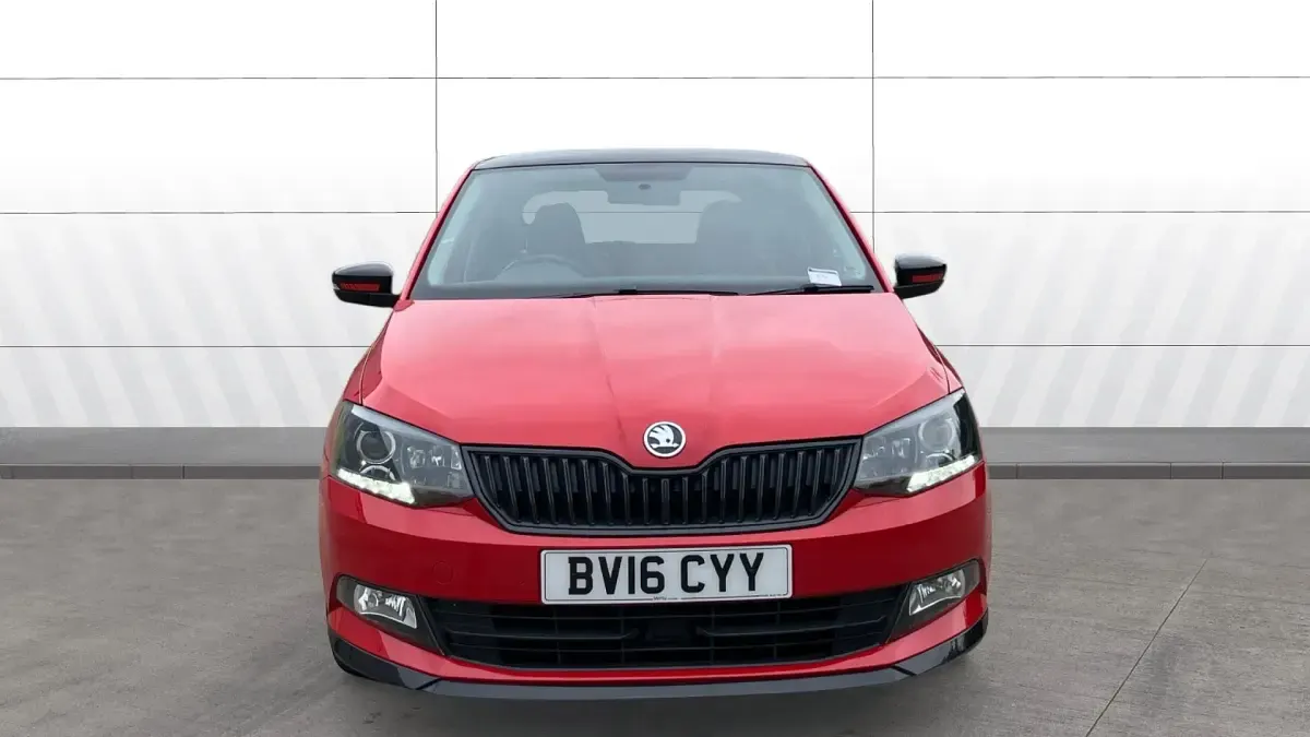 Used Skoda Fabia Monte Carlo 110 HP (80 kW) 2016 Red Hatchback