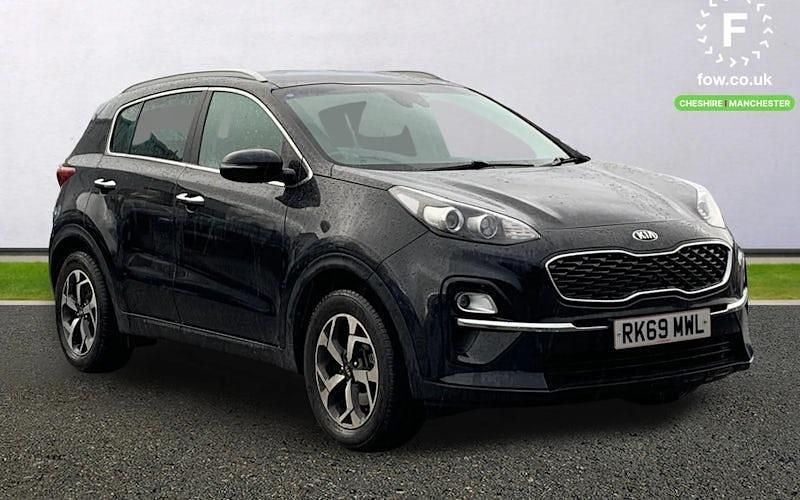 Used Kia Sportage 136 HP (100 kW) 2019 Black SUV