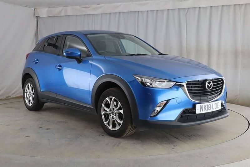 Used Mazda CX-3 105 HP (77 kW) 2018 Blue SUV