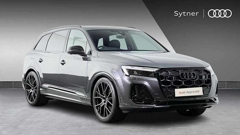Grey Used 2025 Audi Q7 Black Edition SUV | £66,500 - Image 1/4