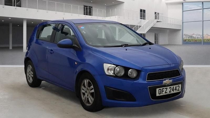 Used Chevrolet Aveo LT 86 HP (63 kW) 2012 Blue Hatchback