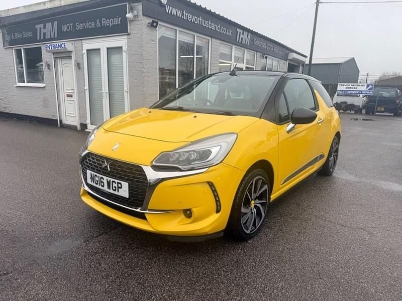 Used DS Automobiles DS3 Cabriolet Prestige 2016 Yellow Cabriolet