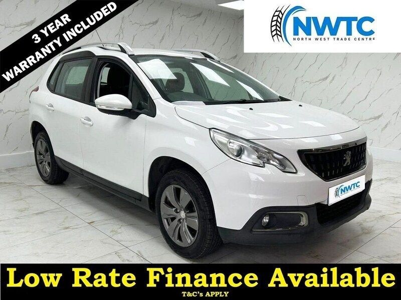 White Used 2016 Peugeot 2008 Active SUV | £6,395 (Fair price) - Image 1/3