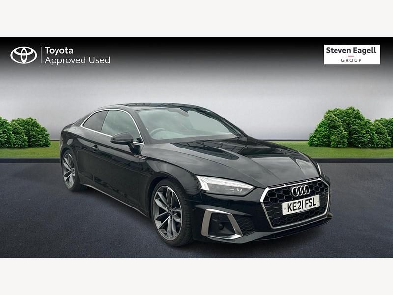 Used Audi A5 S-Line 2021 Black Coupe