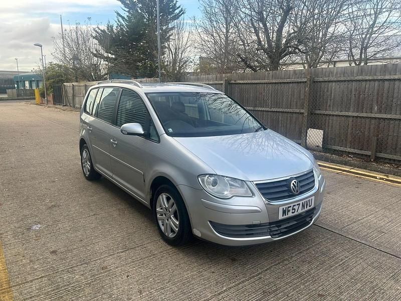 Silver Used 2007 VW Touran SE MPV | £1,395 (Good price) - Image 1/4