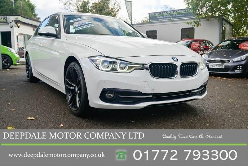 White Used 2018 BMW 318 Sport Line Sedan | £9,690 (Super price) - Image 1/4