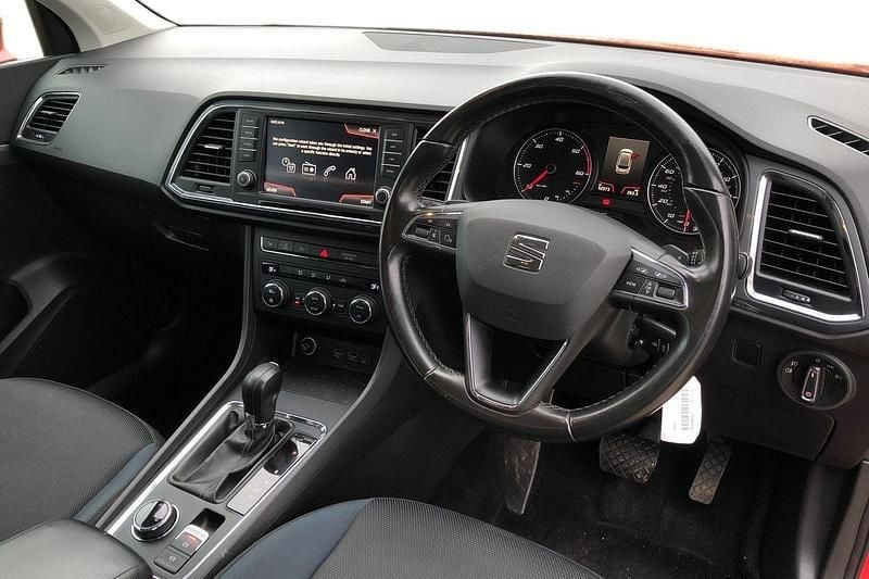 Used Seat Ateca SE Technology 116 HP (85 kW) 2019 Red SUV