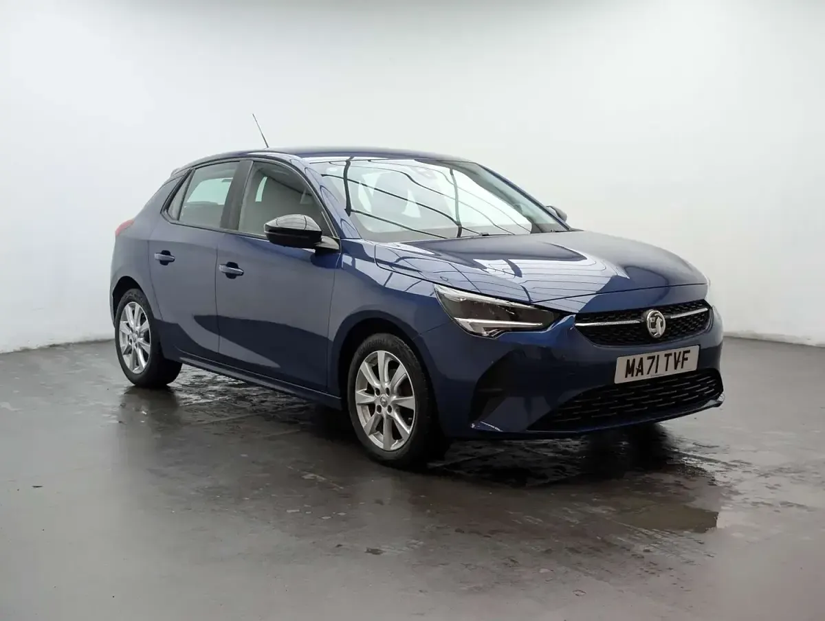 Used Vauxhall Corsa 75 HP (55 kW) 2021 Blue Hatchback
