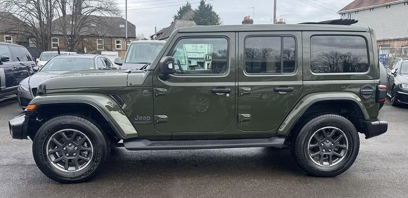 Used Jeep Wrangler 80th Anniversary 272 HP (200 kW) 2021 Green SUV