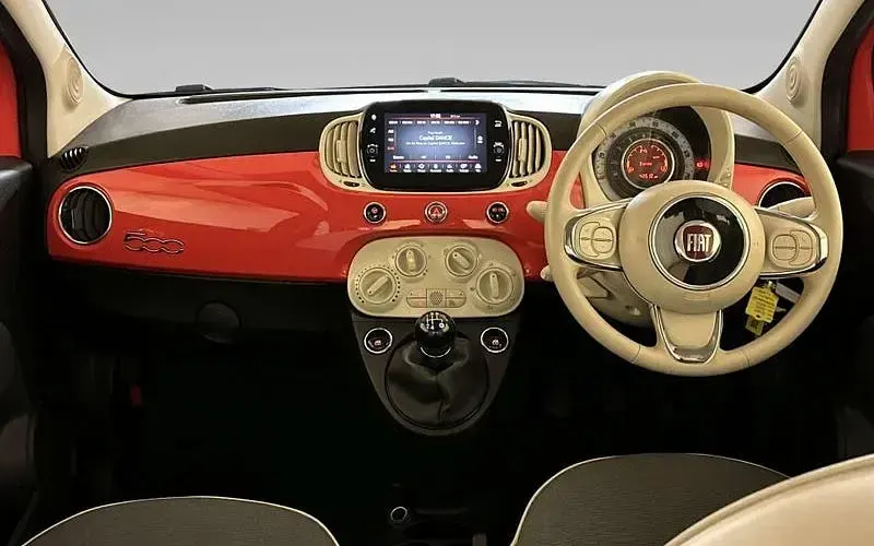 Used Fiat 500 Lounge 69 HP (50 kW) 2019 Pink Hatchback