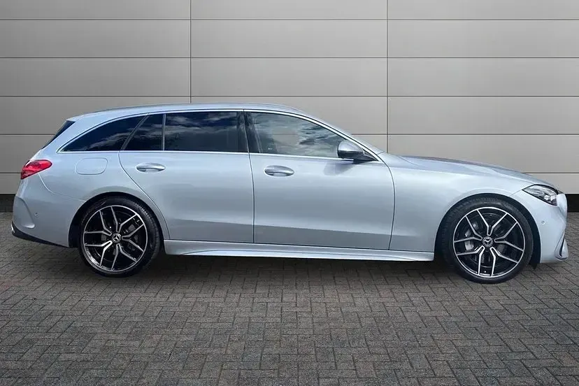 Used Mercedes C300 AMG Line Premium 274 HP (201 kW) 2025 Silver Estate