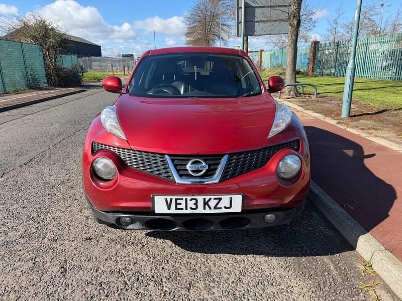 Used Nissan Juke Tekna 2013 Red SUV