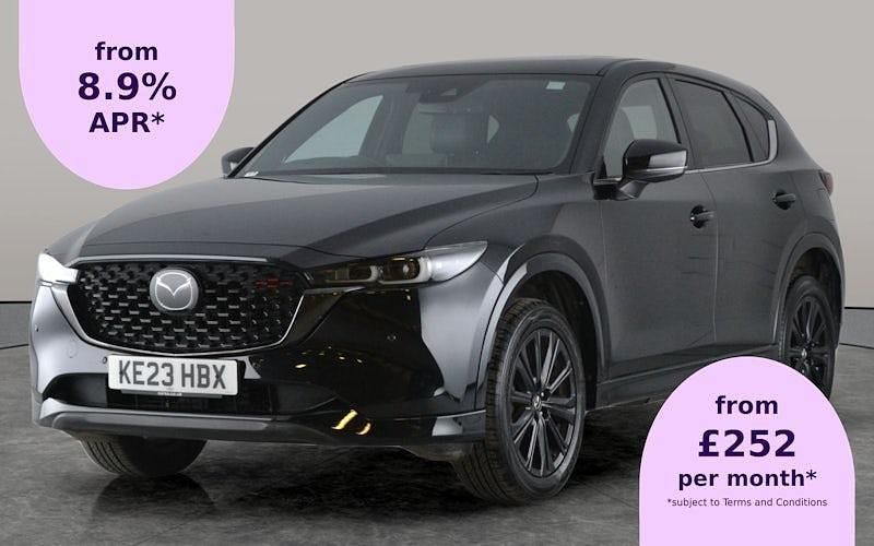 Black Used 2023 Mazda CX-5 Homura-Line SUV | £19,144 (Super price) - Image 1/2