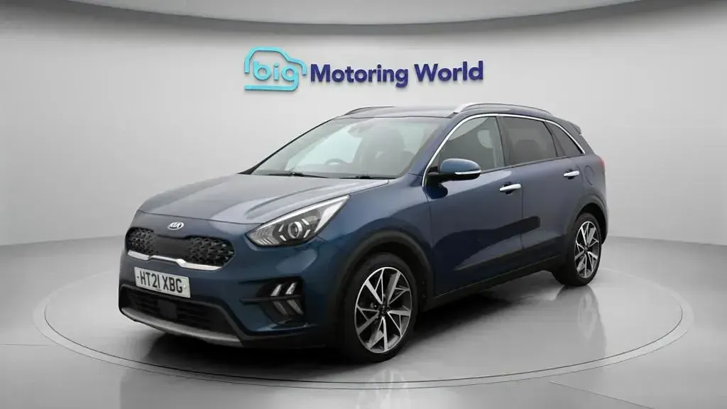 Used Kia Niro 141 HP (103 kW) 2021 Blue SUV