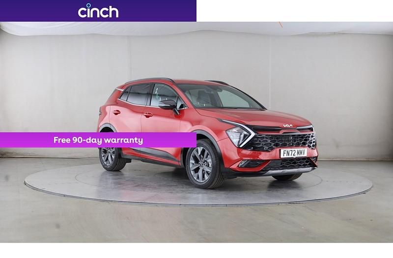 Red Used 2022 Kia Sportage GT-Line SUV | £23,199 (Fair price) - Image 1/3