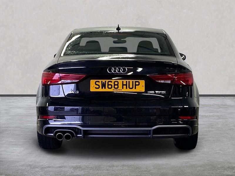 Used Audi A3 S-Line 150 HP (110 kW) 2019 Black Sedan