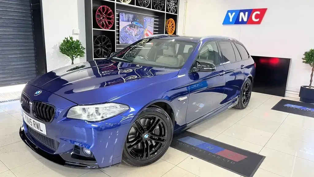 Used BMW 535 M Sport 2015 Blue Estate