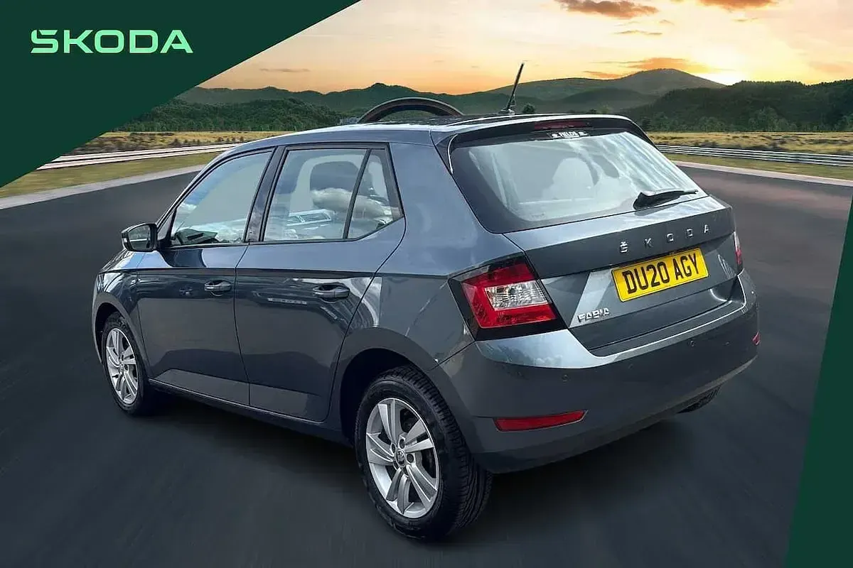 Used Skoda Fabia SE 94 HP (69 kW) 2020 Grey Hatchback