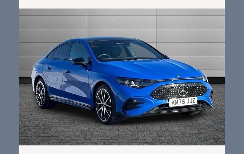 Used Mercedes CLA 250+ AMG line 200 kW (272 HP) 2025 Blue Sedan