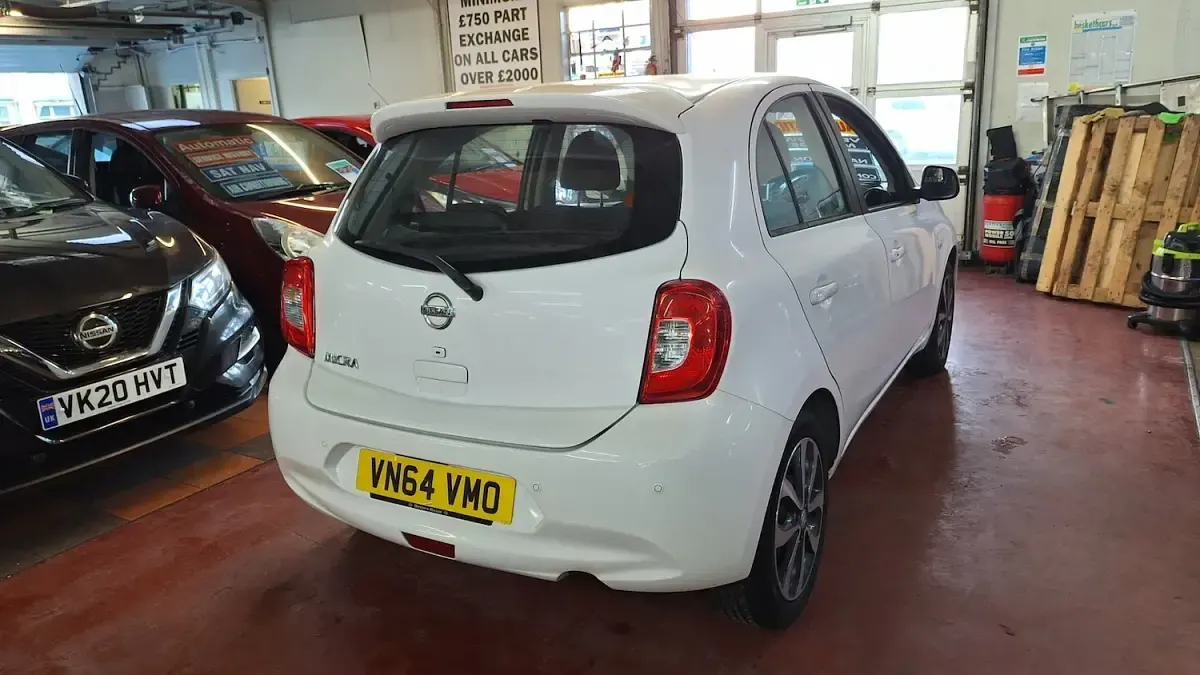 Used Nissan Micra S 2014 White Hatchback