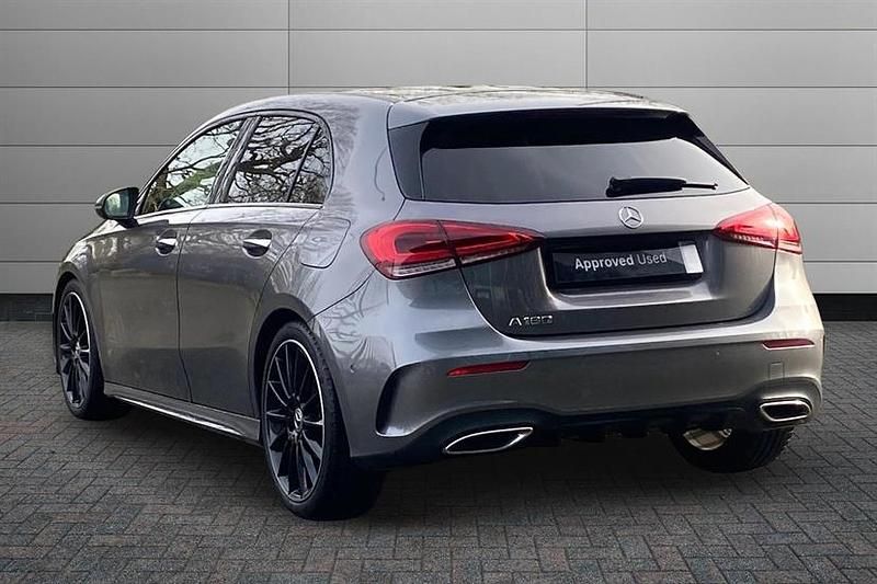 Used Mercedes A180 AMG Line Premium Plus 136 HP (100 kW) 2022 Grey Hatchback