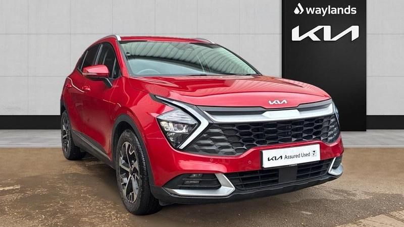 Red Used 2024 Kia Sportage 3 SUV | £25,495 (Good price) - Image 1/4
