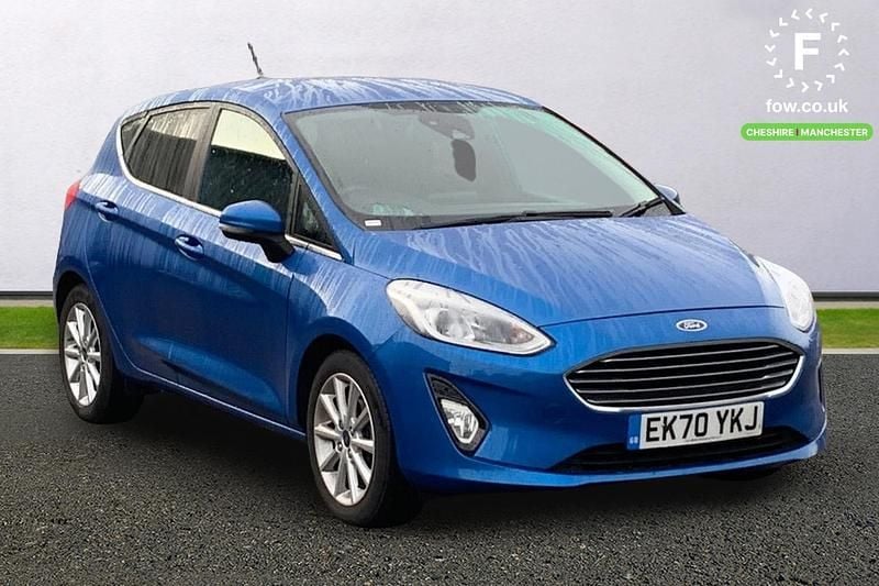 Blue Used 2020 Ford Fiesta Titanium Hatchback | £11,399 - Image 1/3