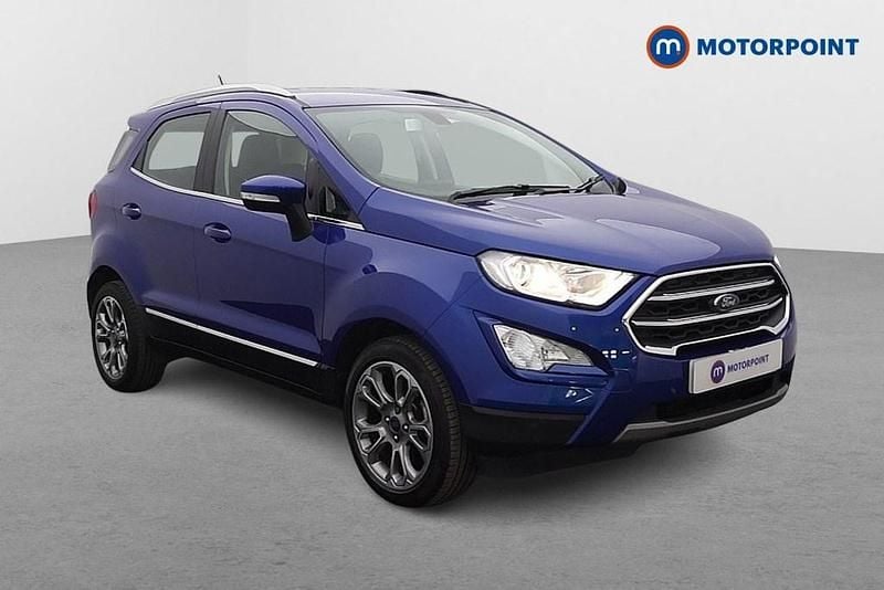 Used Ford Ecosport Titanium 2020 Blue SUV