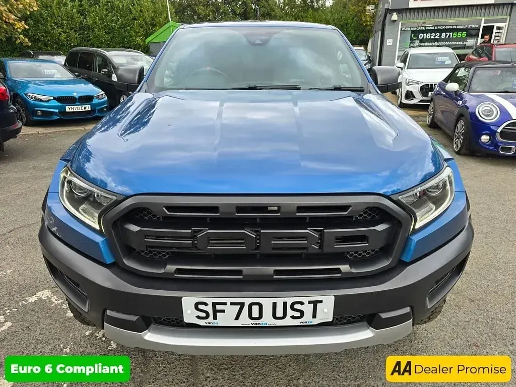 Begagnad Ford Ranger Raptor 2020 Blå Pickup