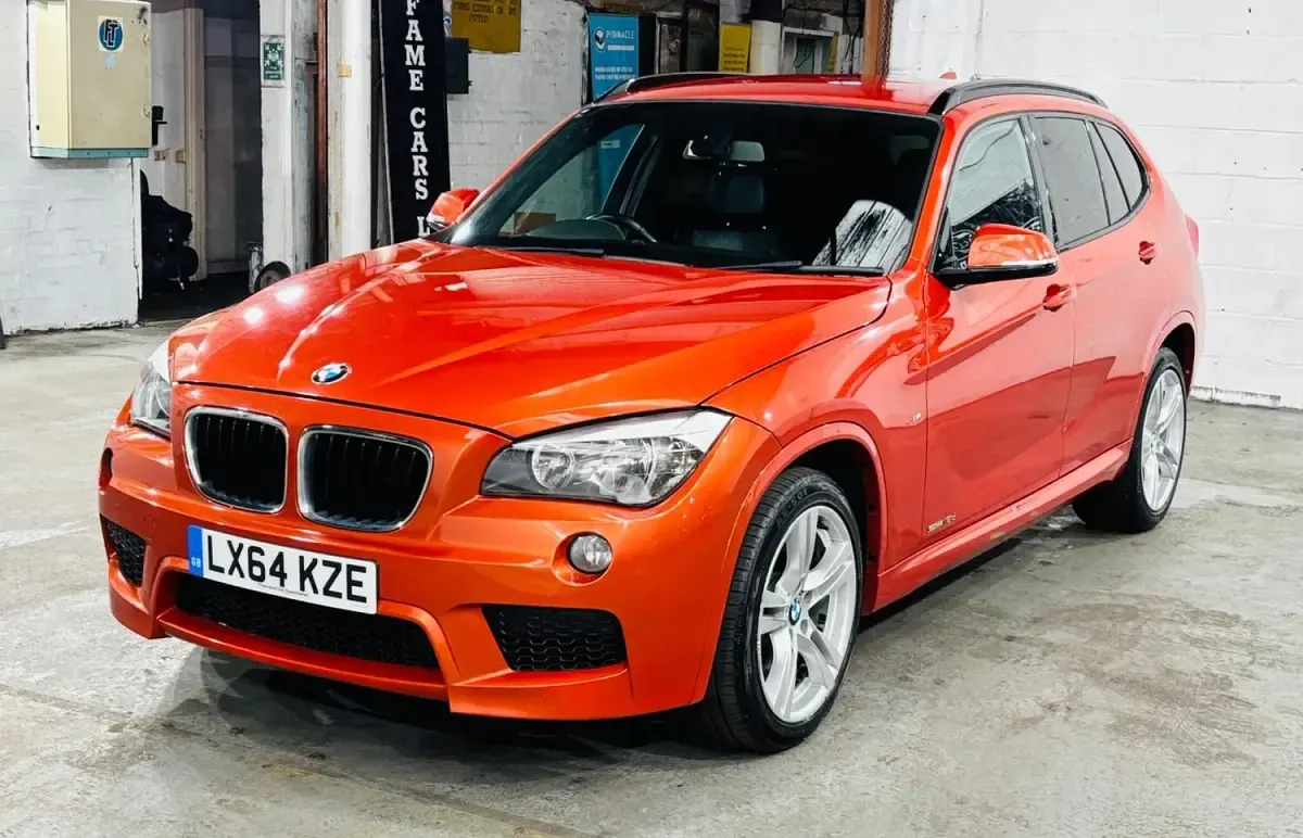 Used BMW X1 M Sport 143 HP (105 kW) 2014 Orange SUV