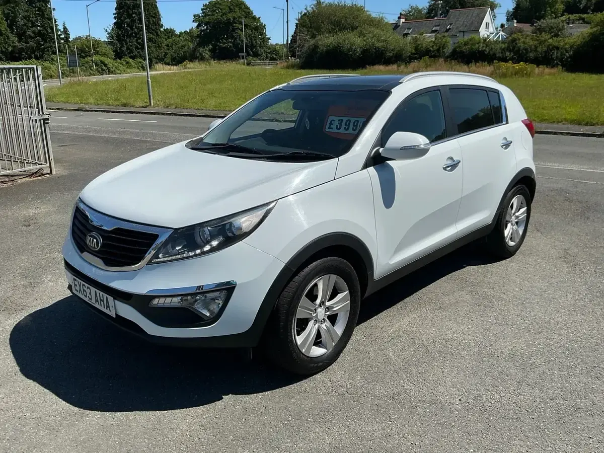 Used Kia Sportage 115 HP (84 kW) 2013 White SUV