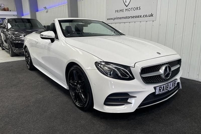White Used 2018 Mercedes E300 AMG line Cabriolet | £19,749 (Super price) - Image 1/1