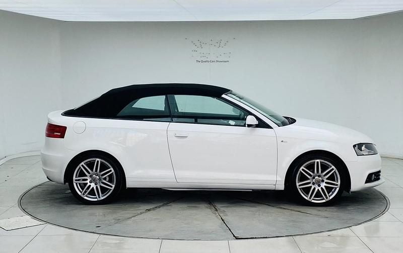 Used Audi A3 Cabriolet S-Line 2011 White Cabriolet