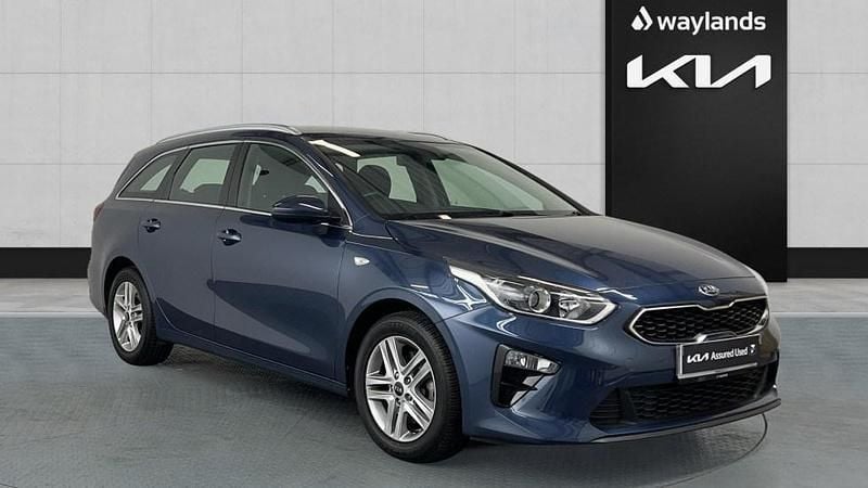Blue Used 2021 Kia Ceed 2 Estate | £12,995 (Fair price) - Image 1/4